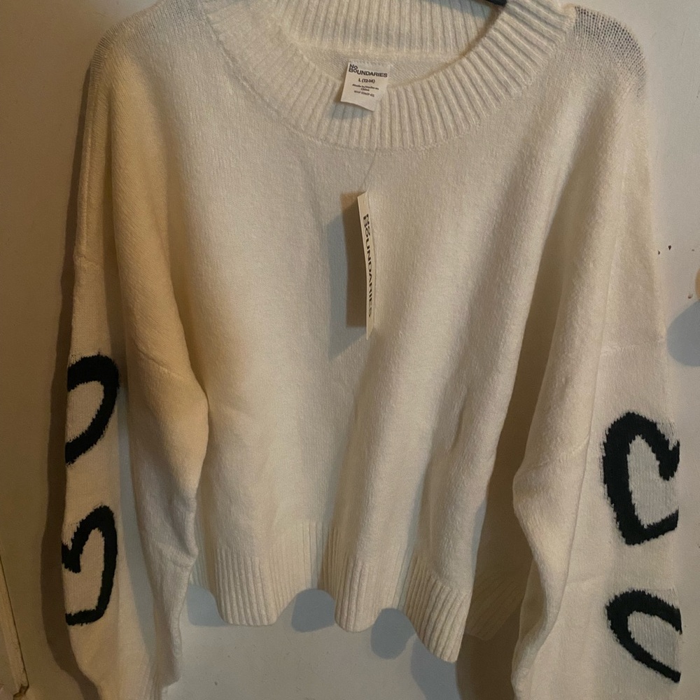 No boundaries sweater